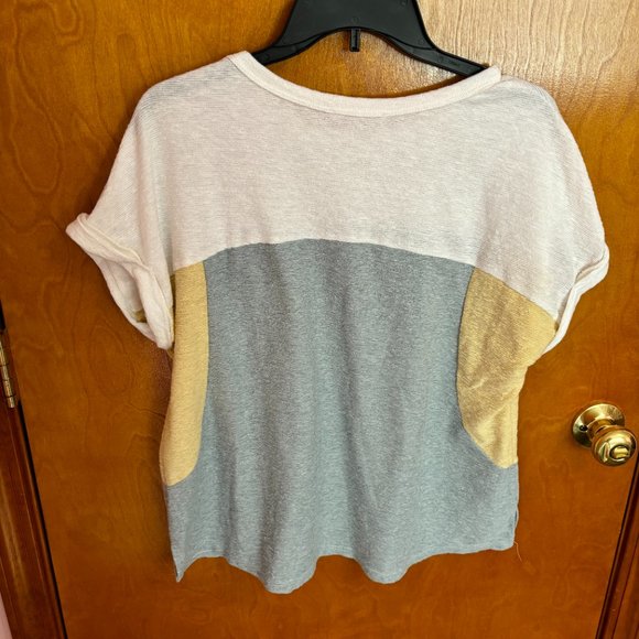 Ces Femme Cotton Blend Short Sleeve‎ Sweater - Picture 7 of 10